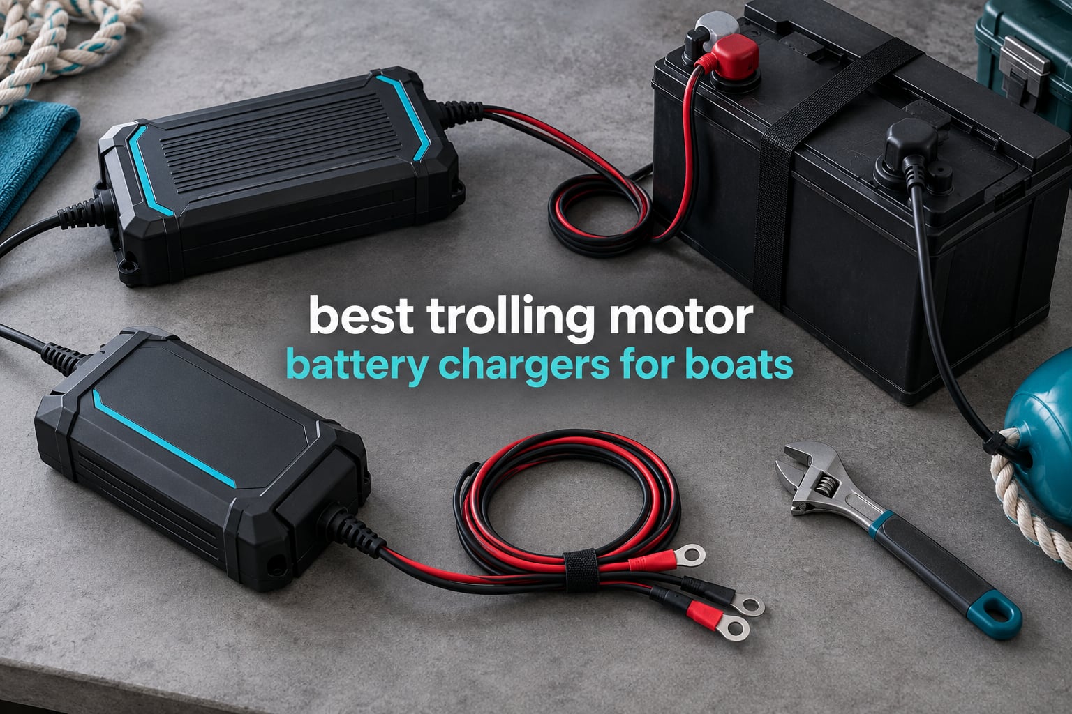 best trolling motor battery chargers for boats