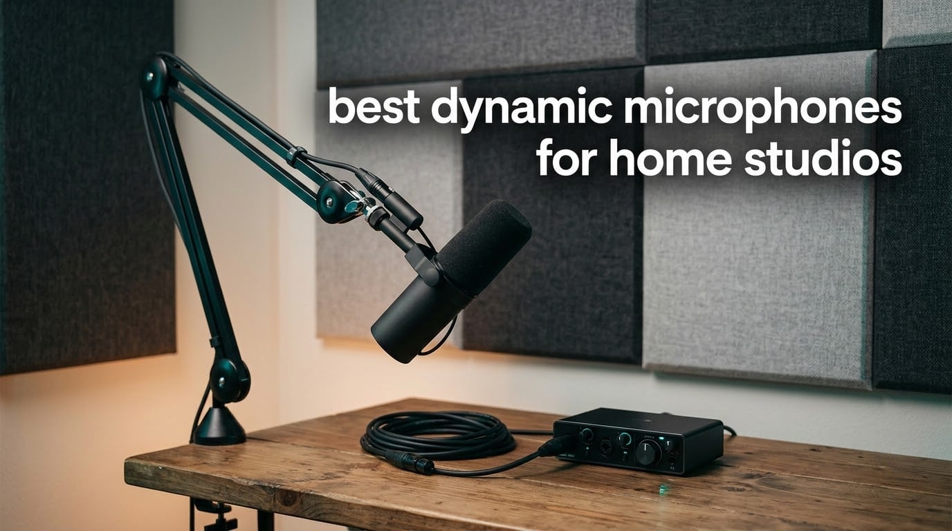 best dynamic microphones for home studios