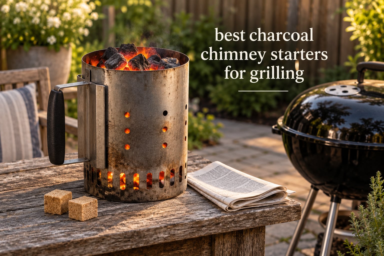 best charcoal chimney starters for grilling
