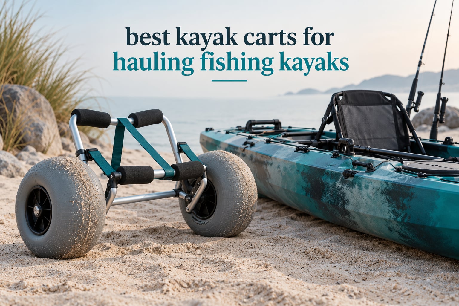 best kayak carts for hauling fishing kayaks