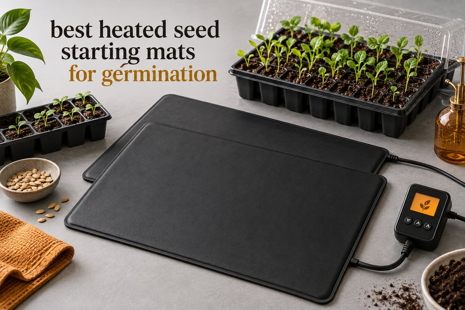 best heated seed starting mats for germination