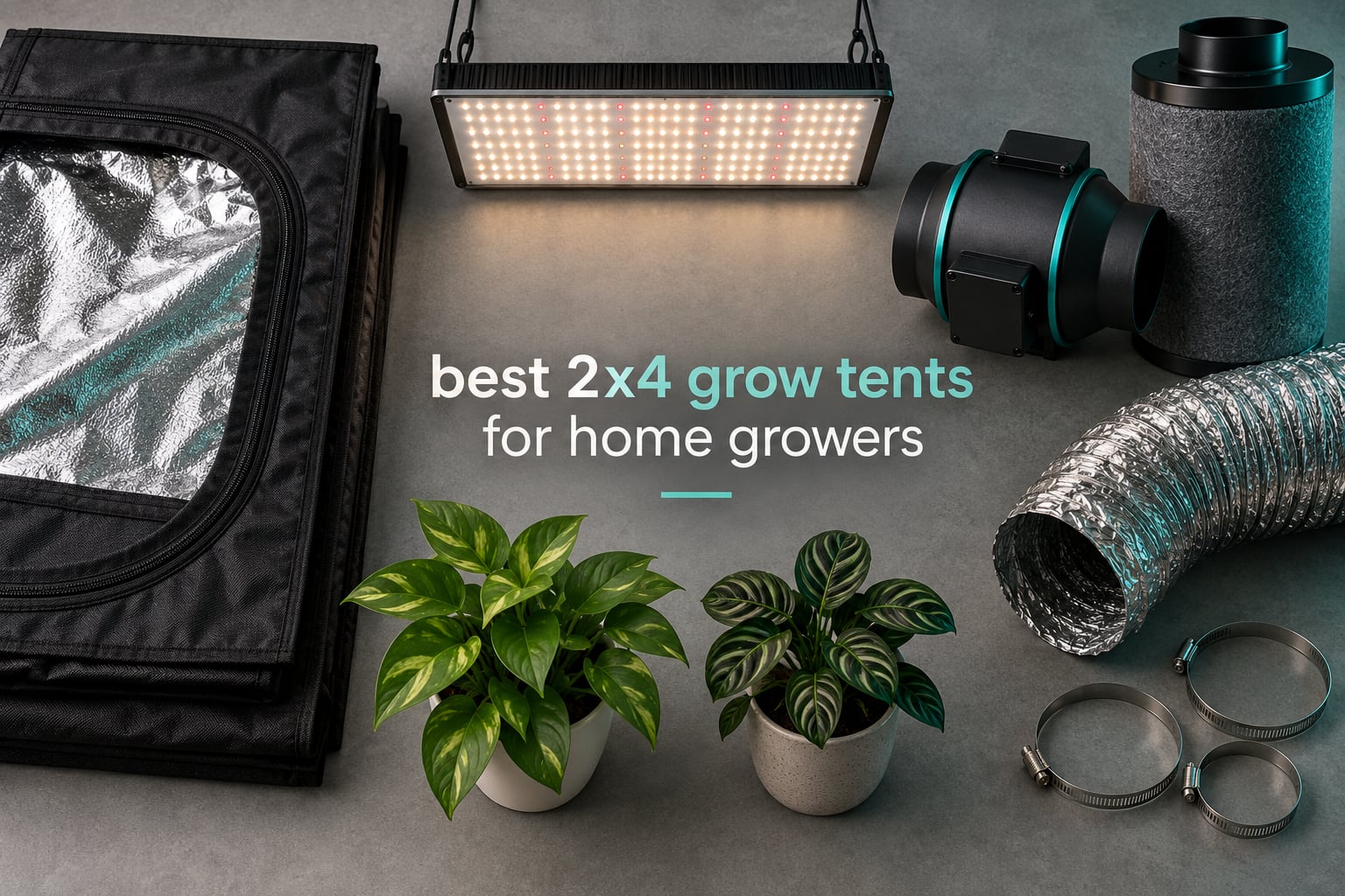 best 2x4 grow tents for home growers