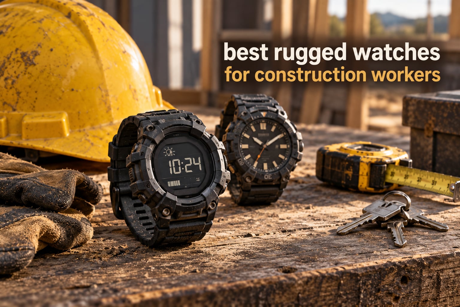 best rugged watches for construction workers
