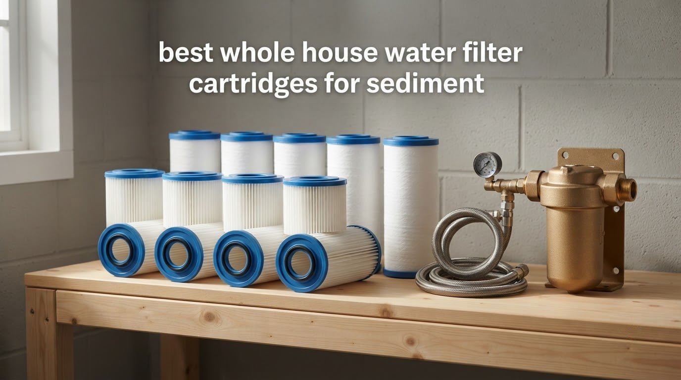 best whole house water filter cartridges for sediment