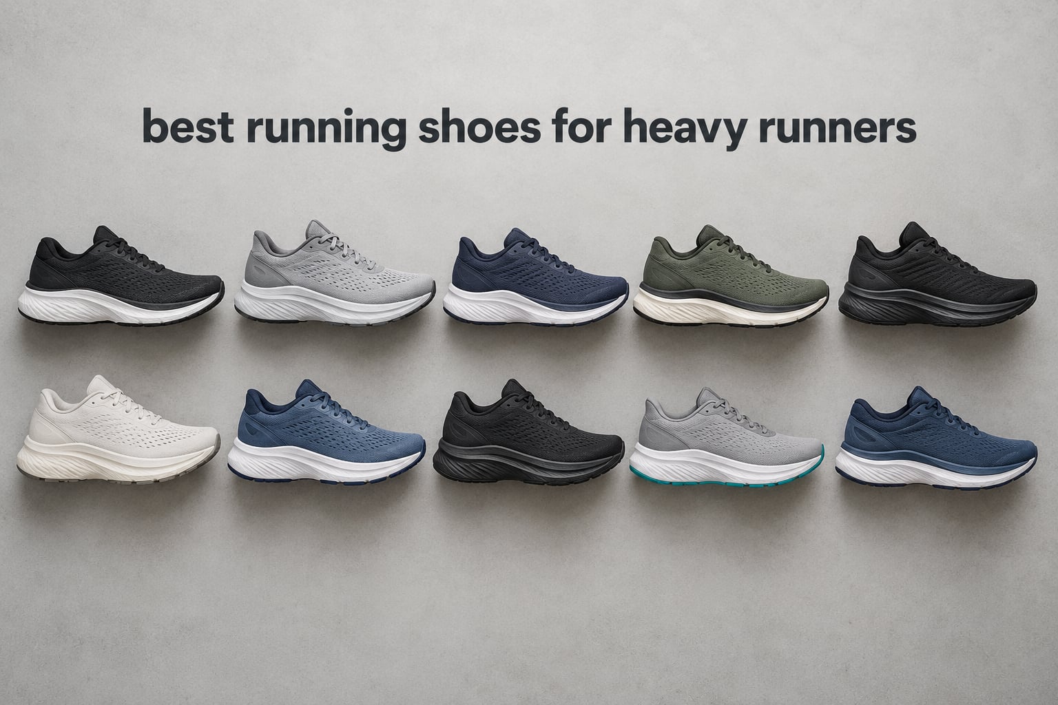 best running shoes for heavy runners