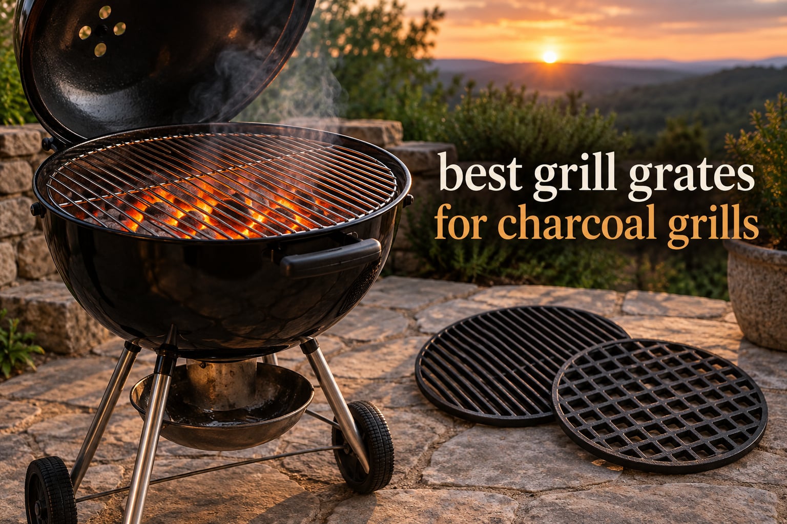 best grill grates for charcoal grills
