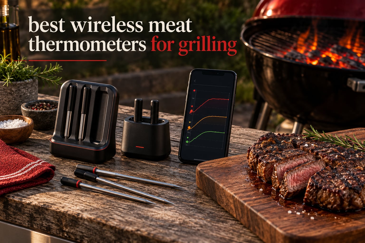 best wireless meat thermometers for grilling