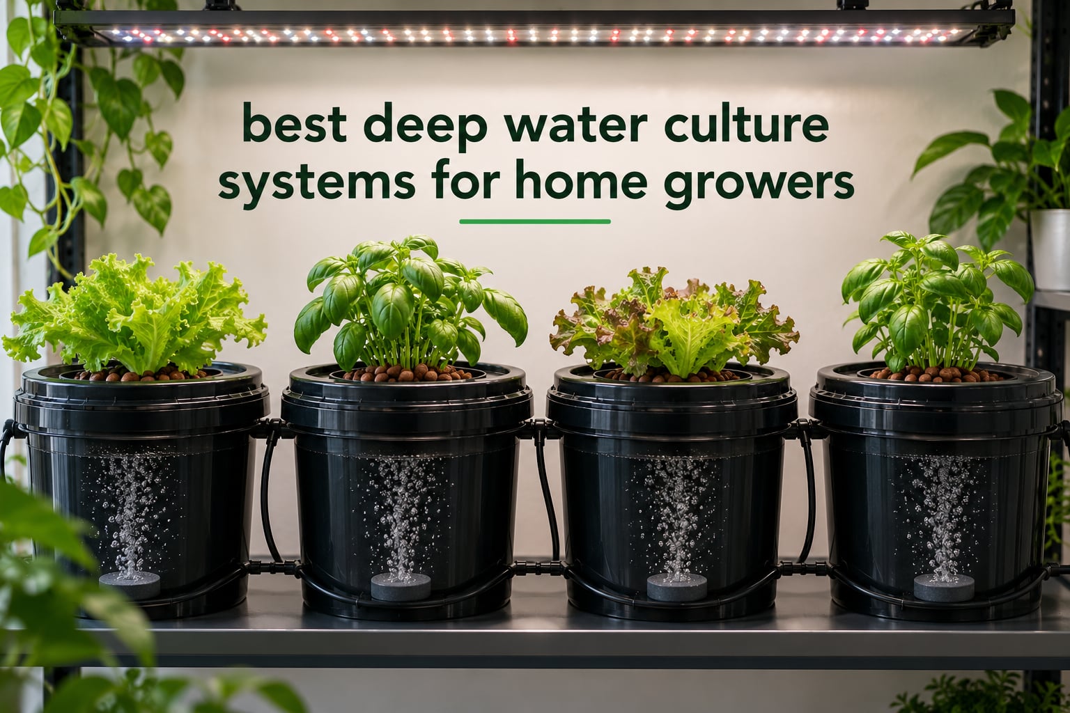 best deep water culture systems for home growers
