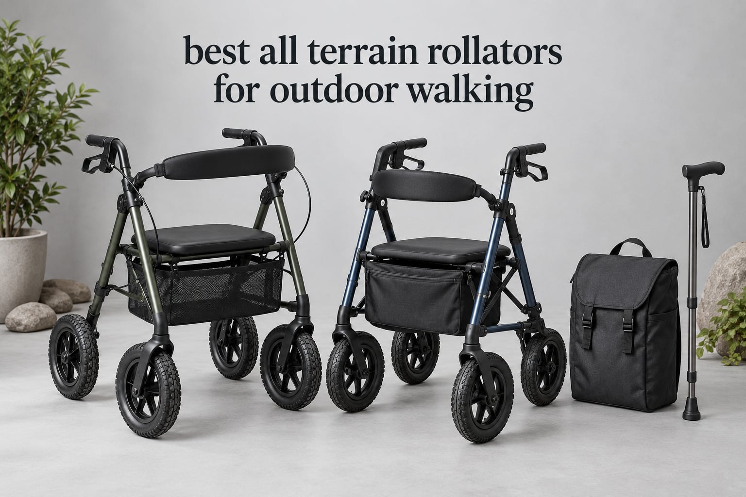 best all terrain rollators for outdoor walking