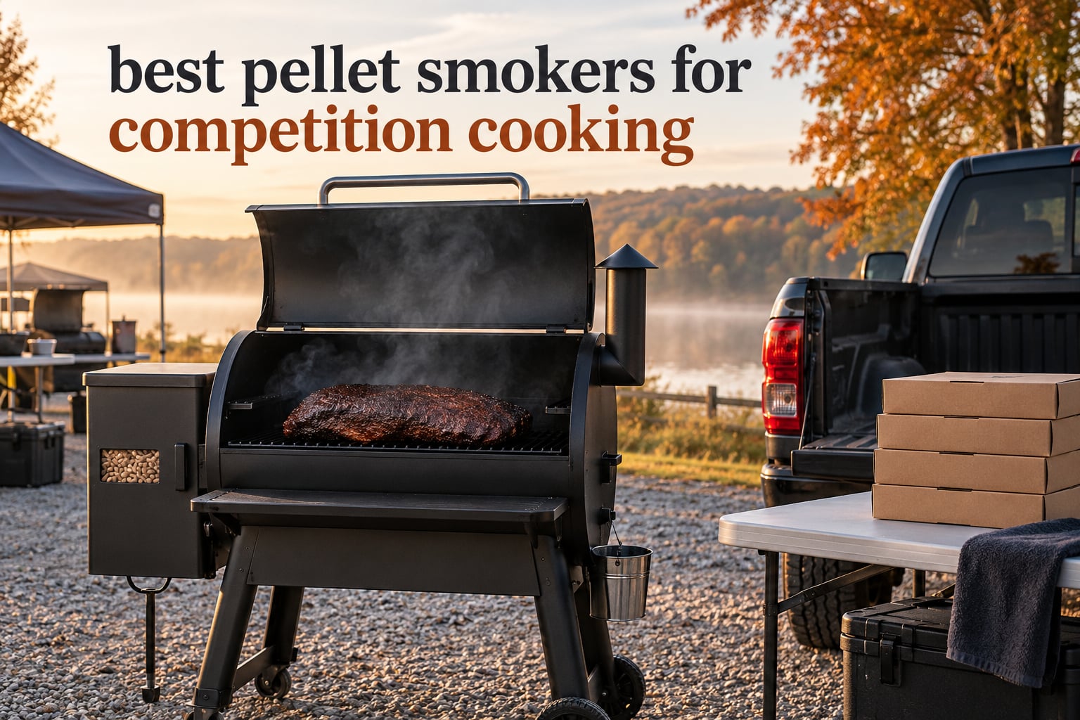 best pellet smokers for competition cooking