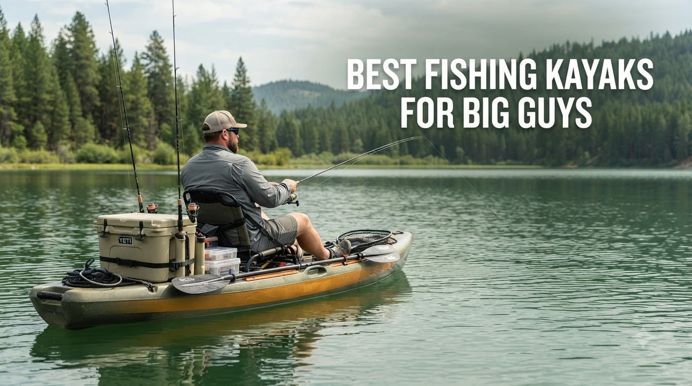 best fishing kayaks for big guys