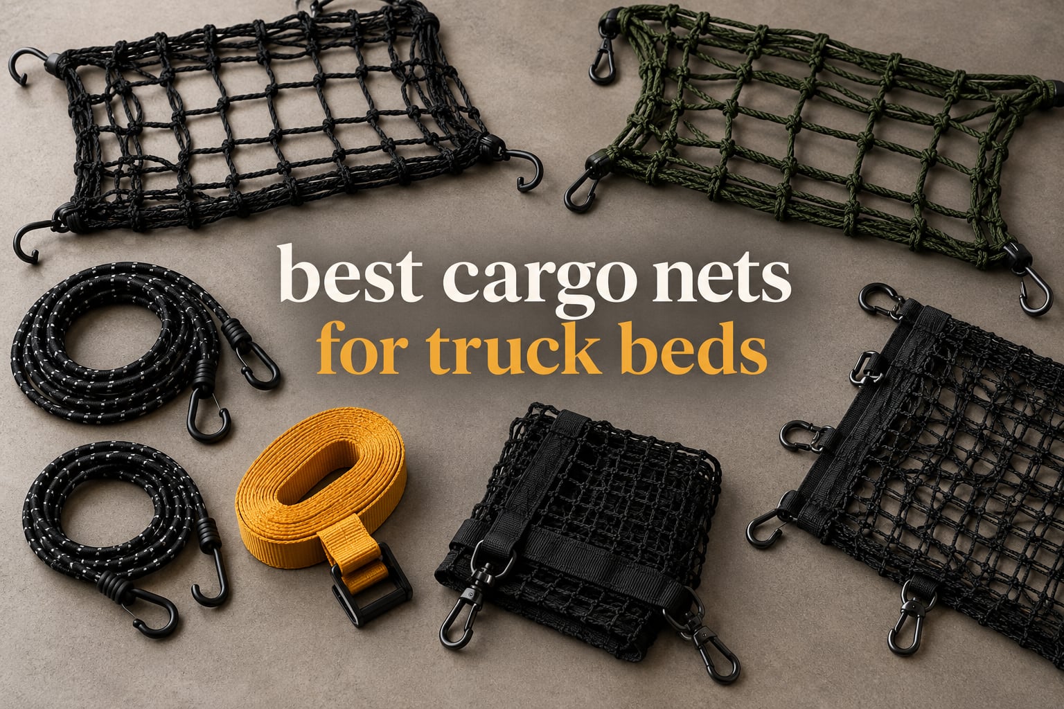 best cargo nets for truck beds