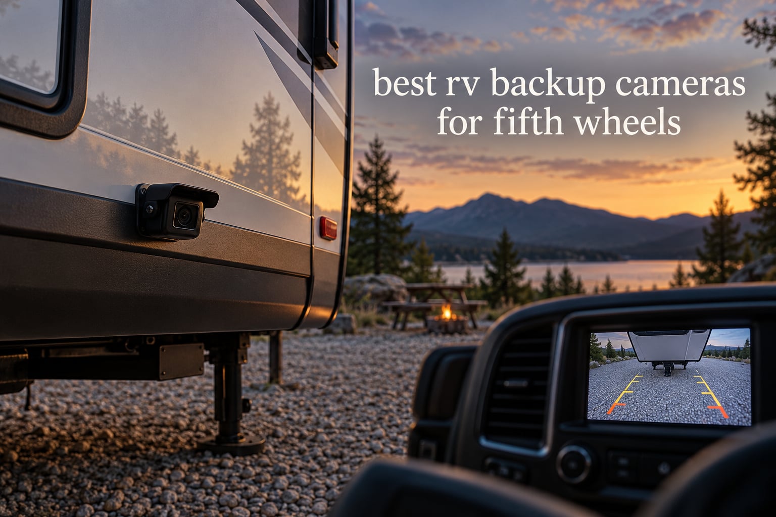 best rv backup cameras for fifth wheels