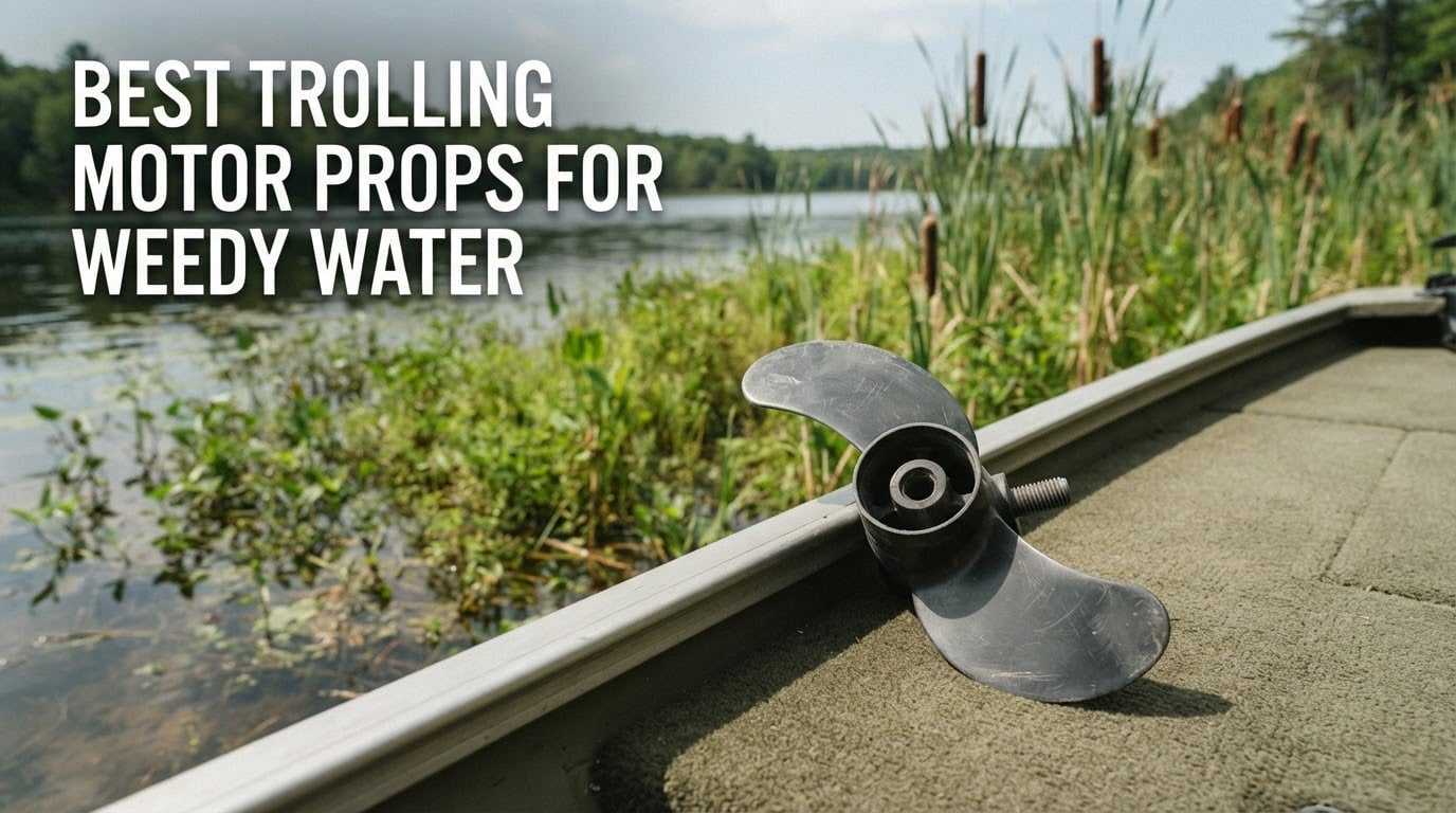 best trolling motor props for weedy water