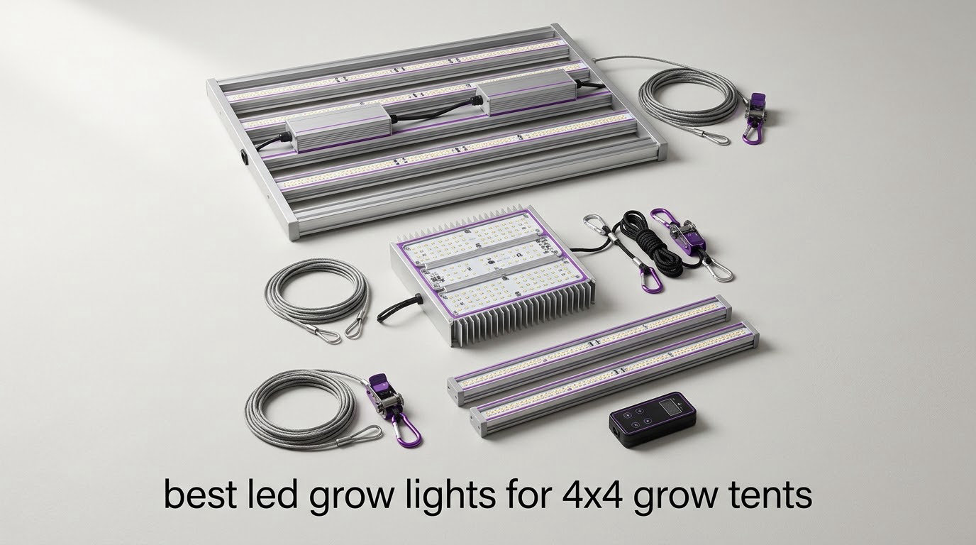 best led grow lights for 4x4 grow tents