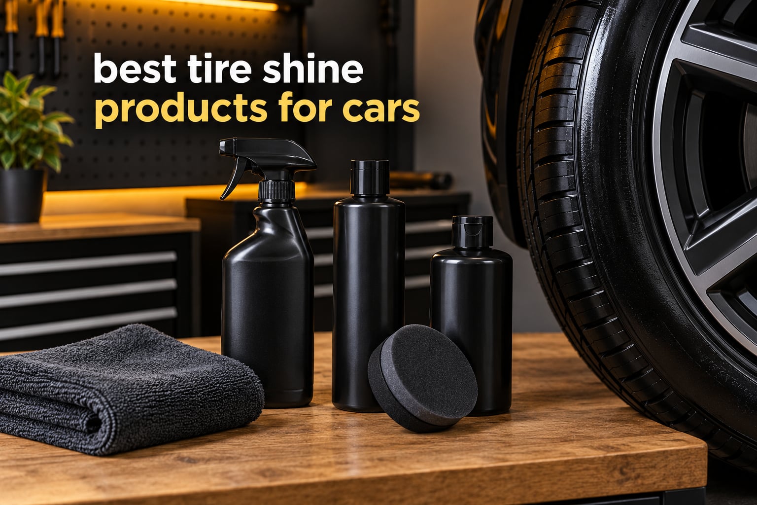 best tire shine products for cars