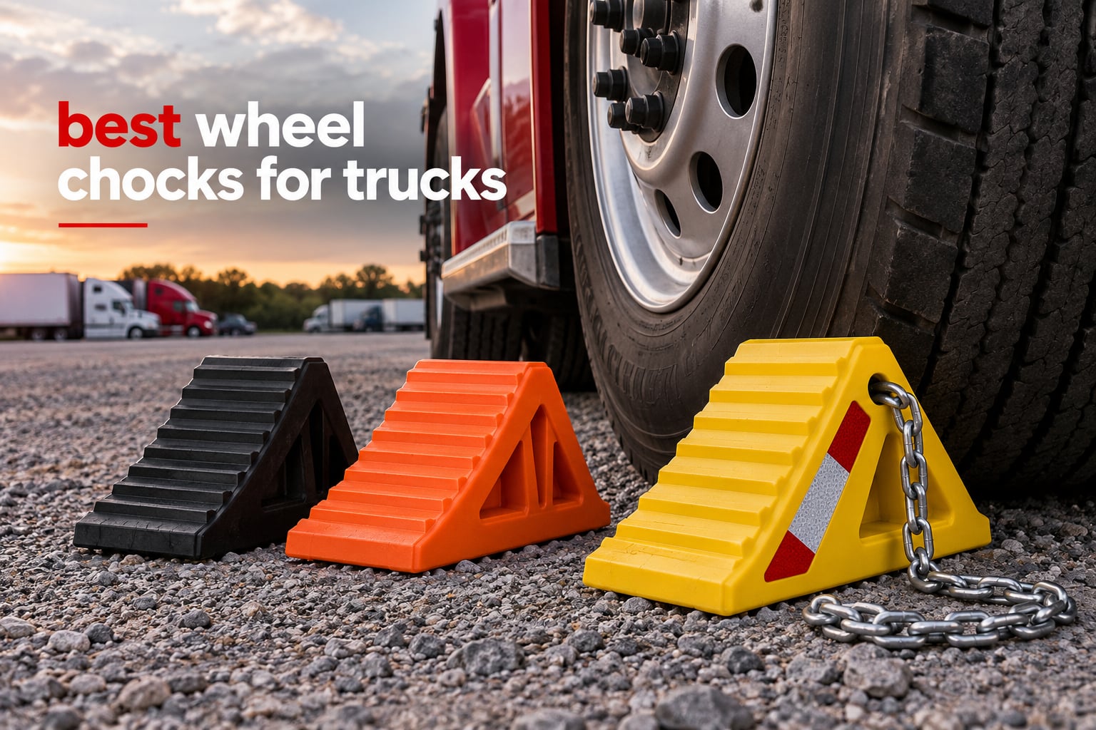 best wheel chocks for trucks