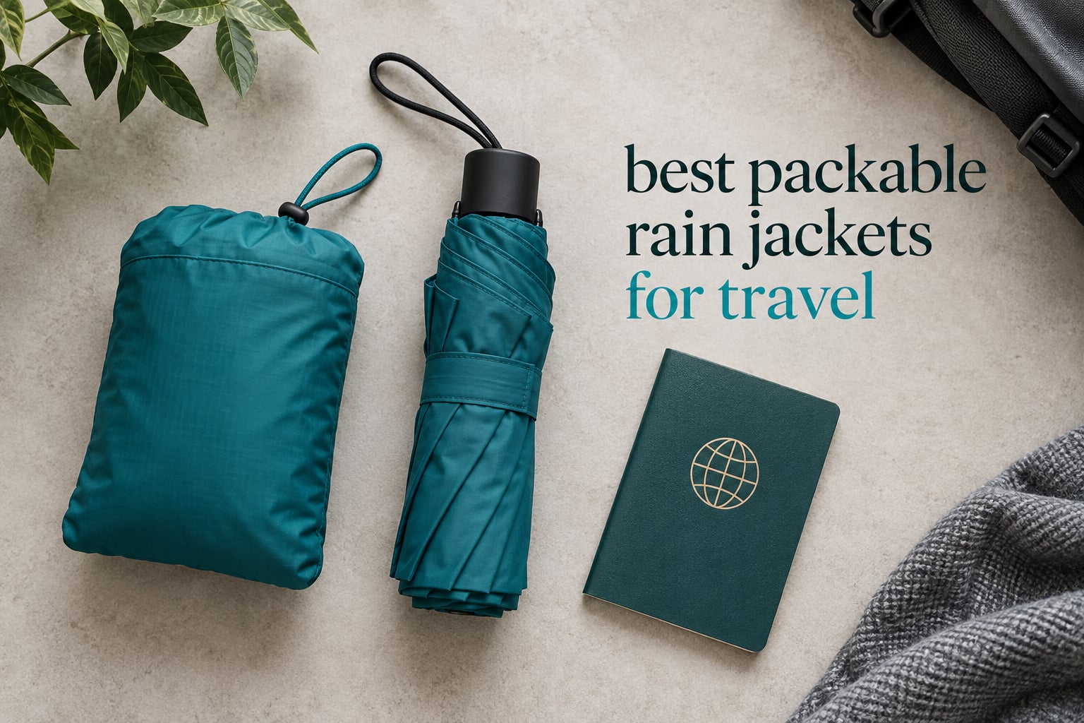 best packable rain jackets for travel