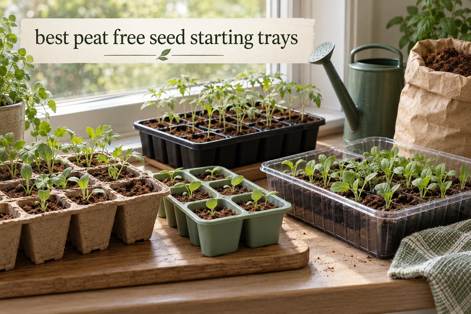 best peat free seed starting trays