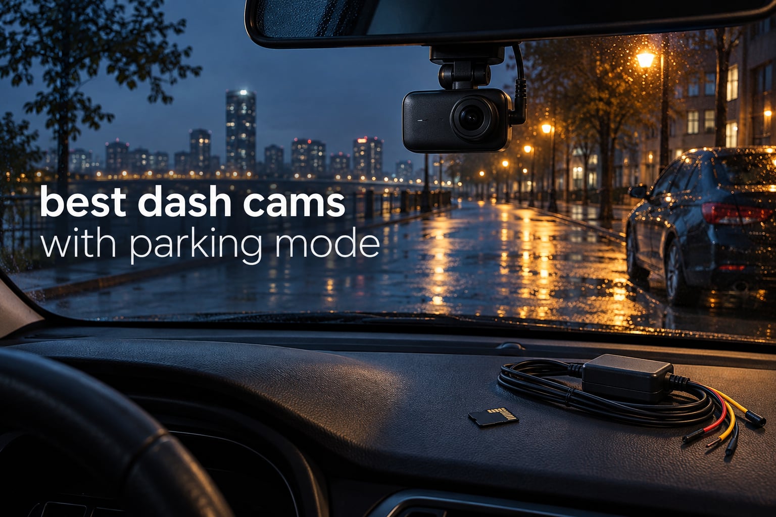 best dash cams with parking mode