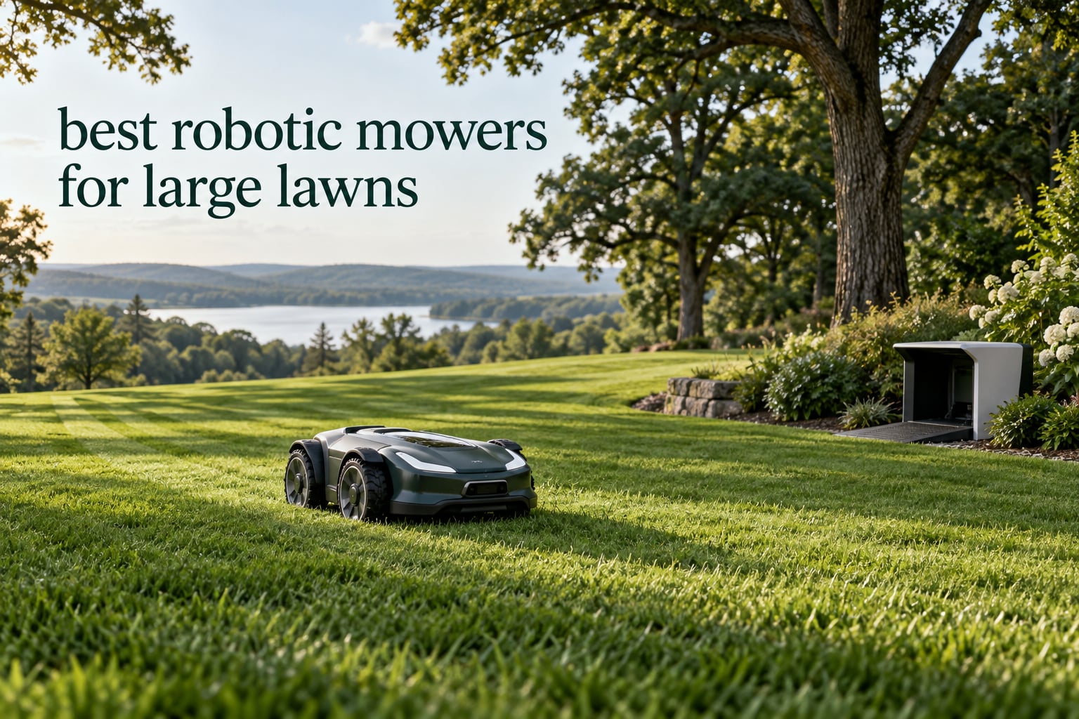 best robotic mowers for large lawns