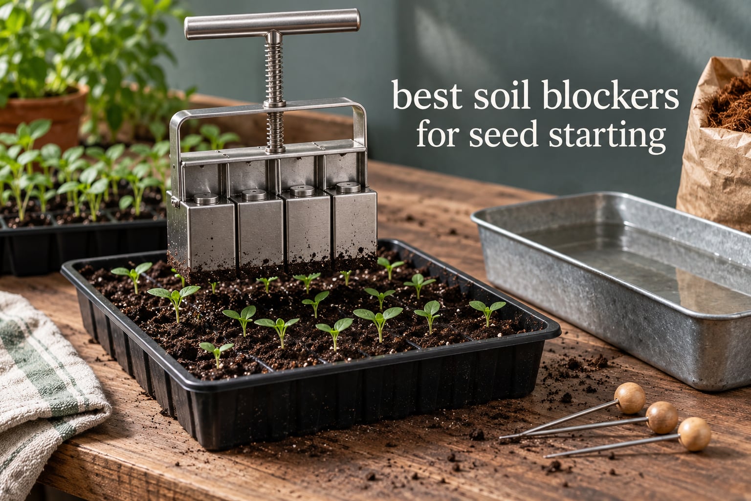 best soil blockers for seed starting