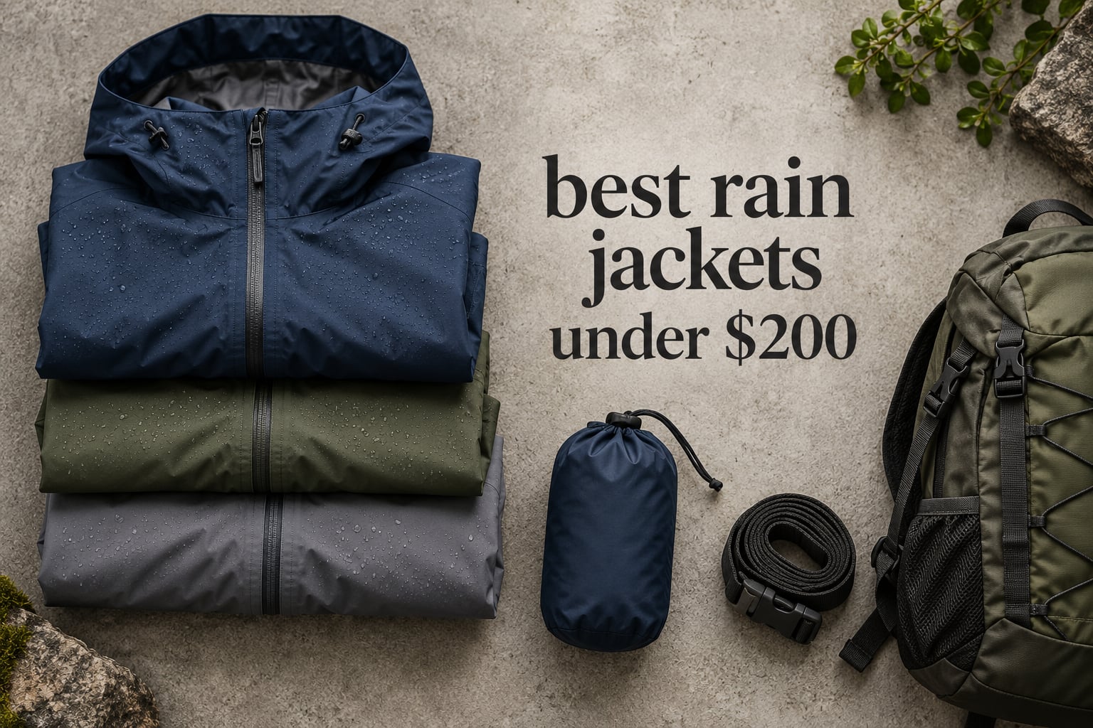best rain jackets under $200