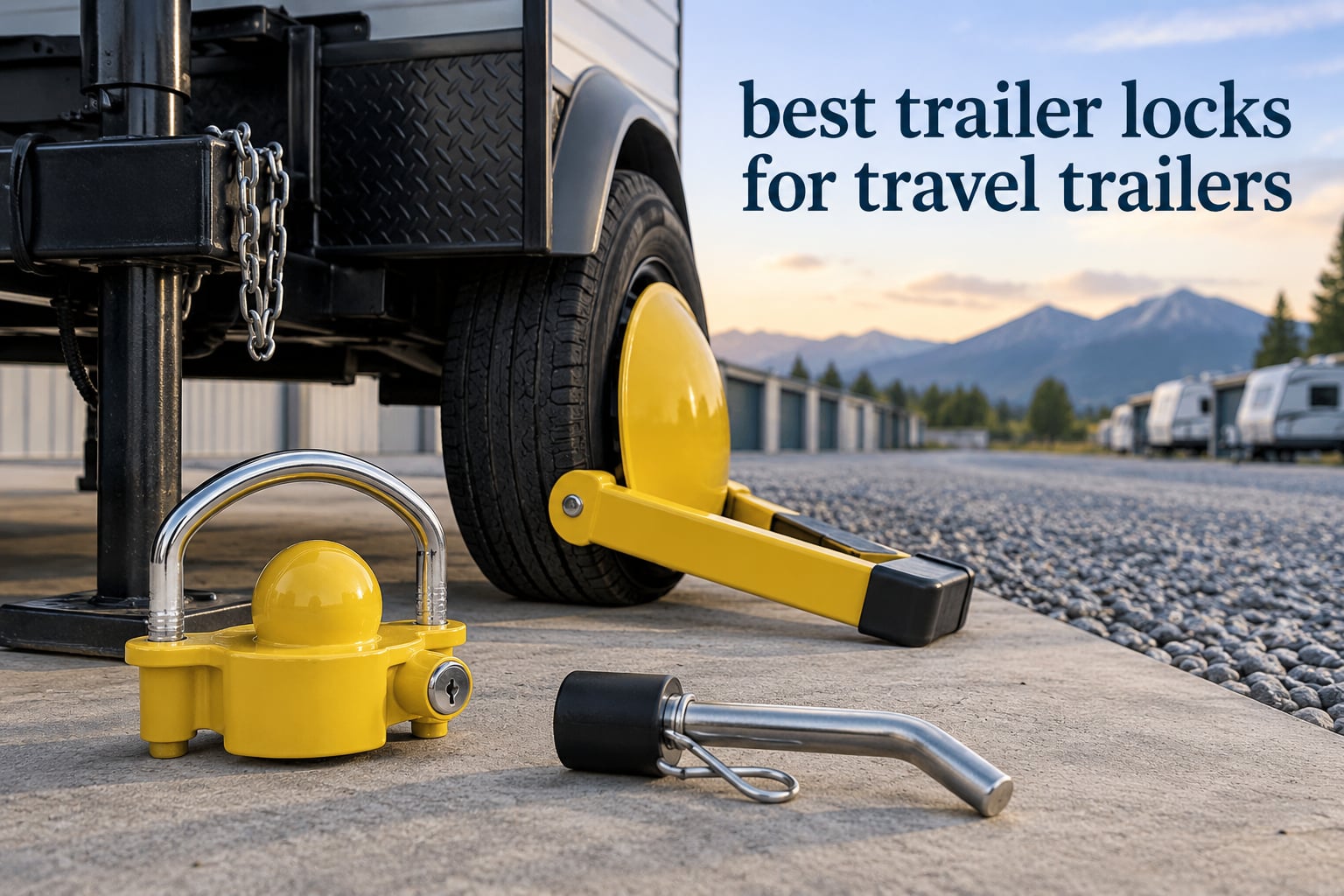 best trailer locks for travel trailers