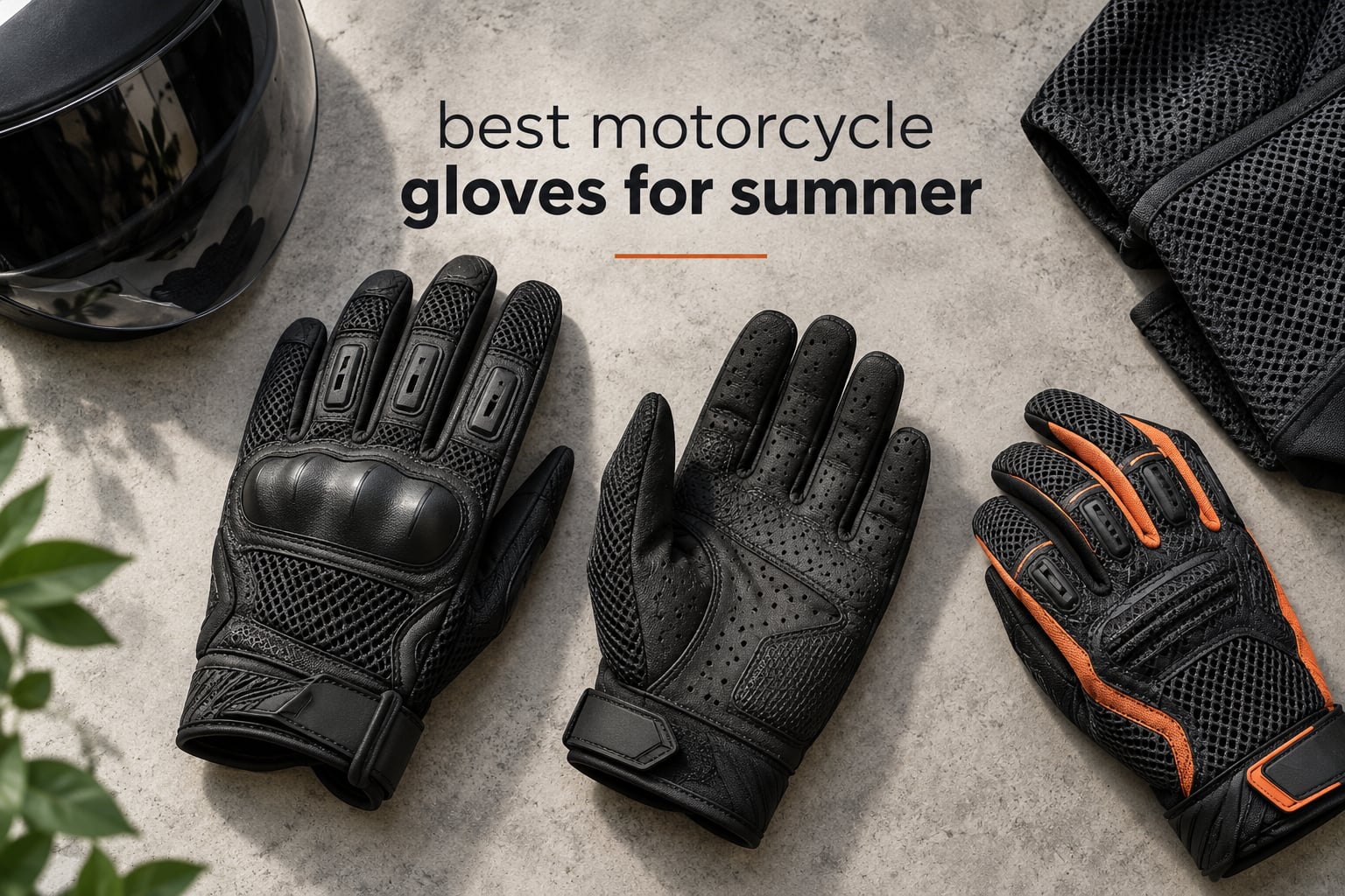 best motorcycle gloves for summer