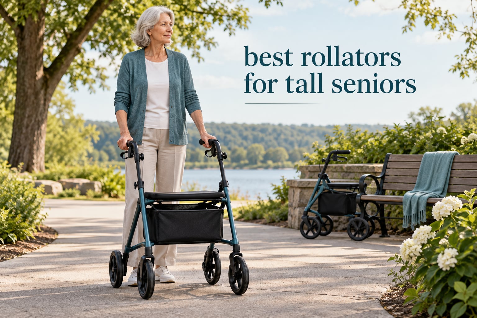 best rollators for tall seniors