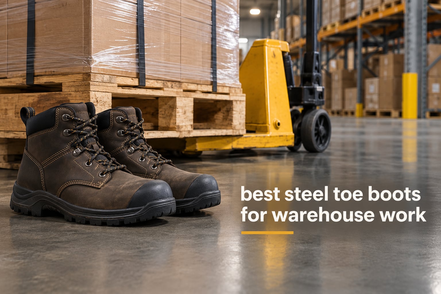 best steel toe boots for warehouse work