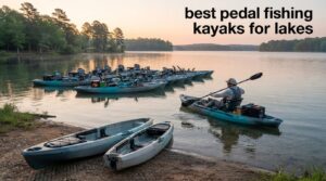 best pedal fishing kayaks for lakes
