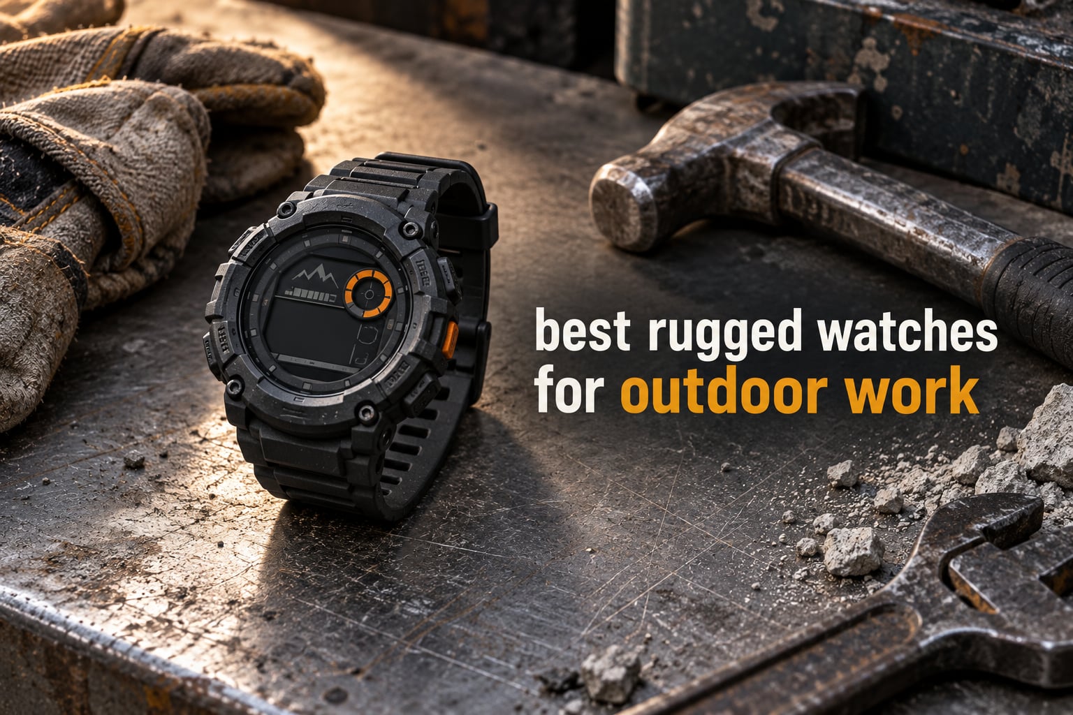 best rugged watches for outdoor work