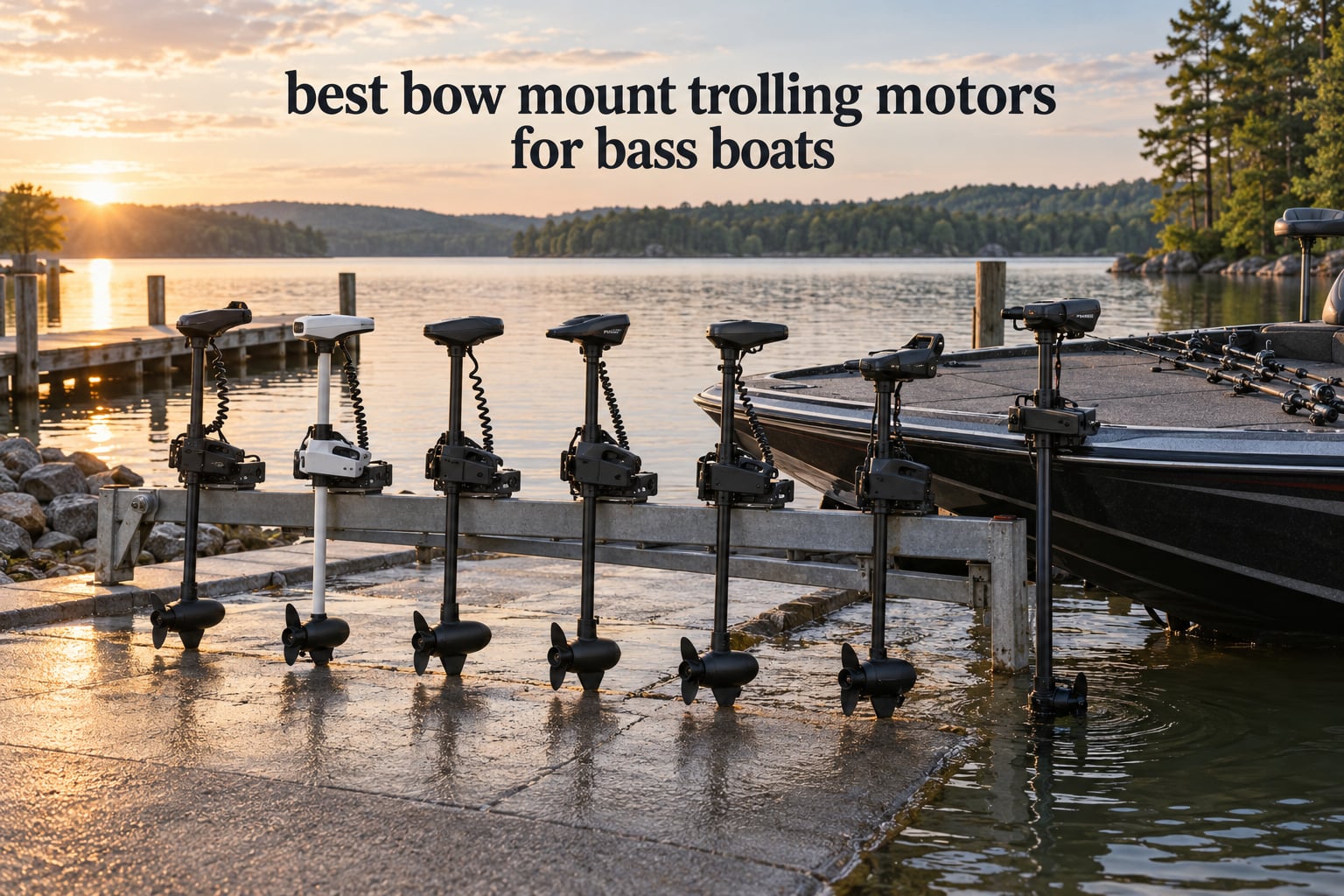 best bow mount trolling motors for bass boats