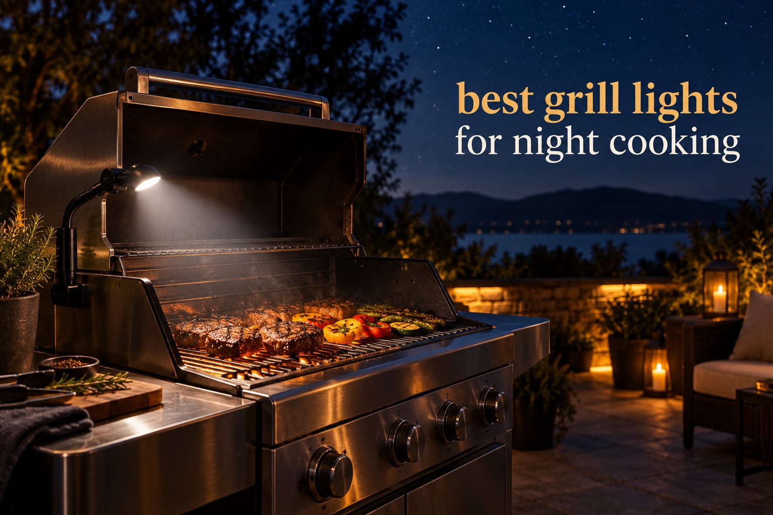 best grill lights for night cooking