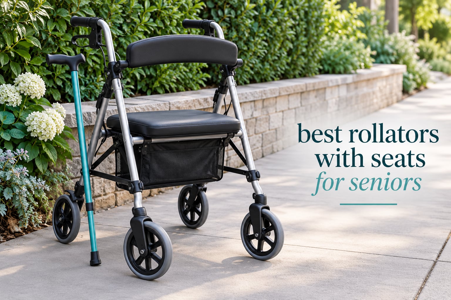 best rollators with seats for seniors